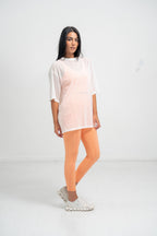 Mesh Oversized Top