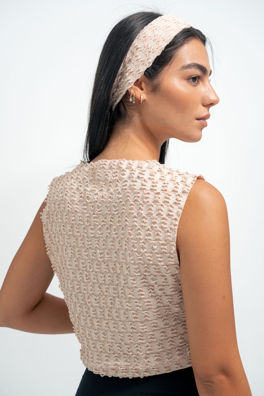 Form Crop Top Sleeveless