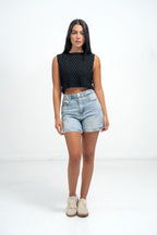 Form Crop Top Sleeveless