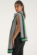 Black or White Skinny Scarf