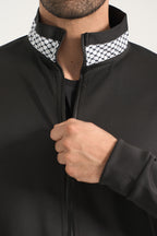 Black or White Zipper Sweatshirt