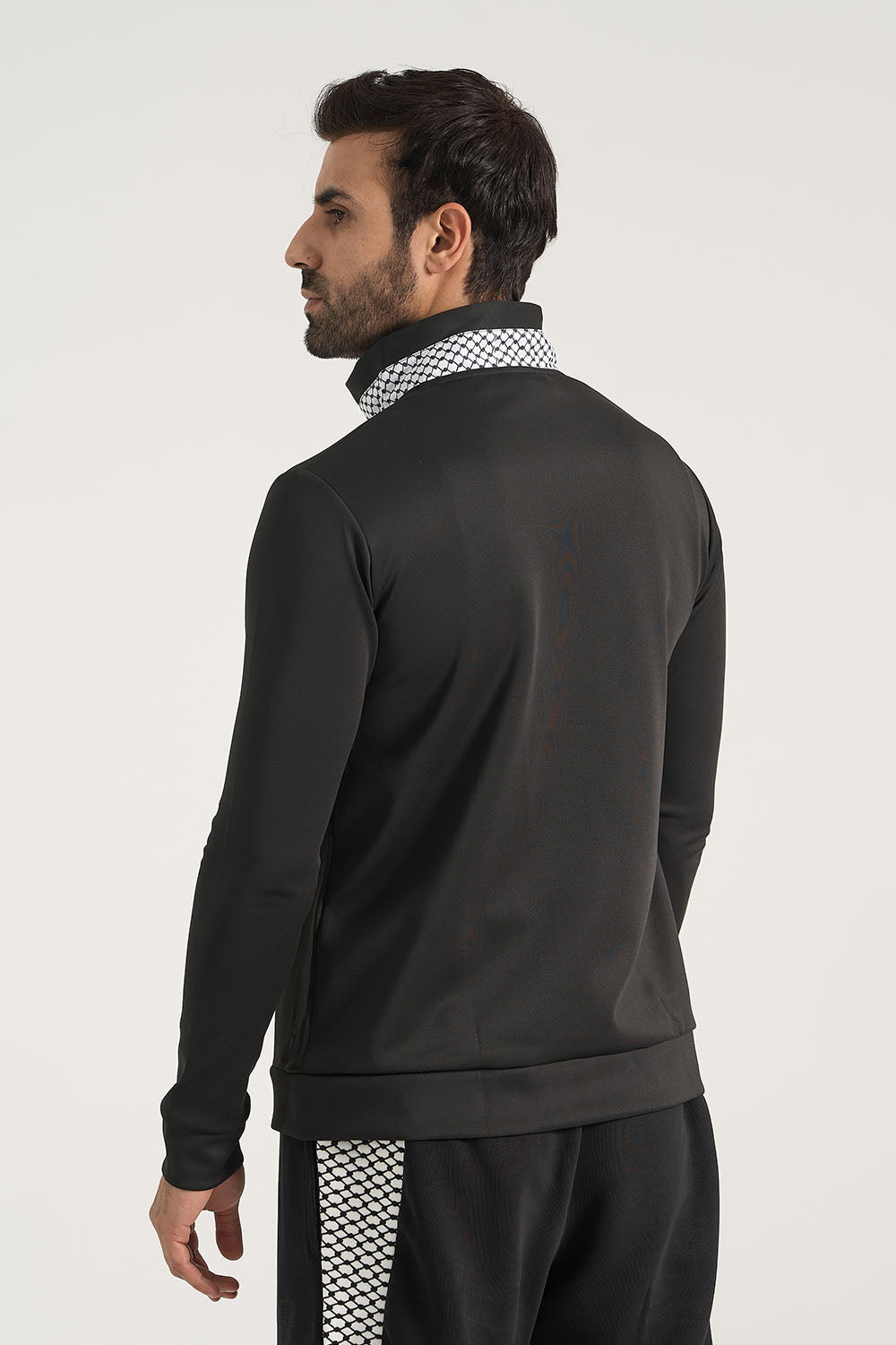 Black or White Zipper Sweatshirt