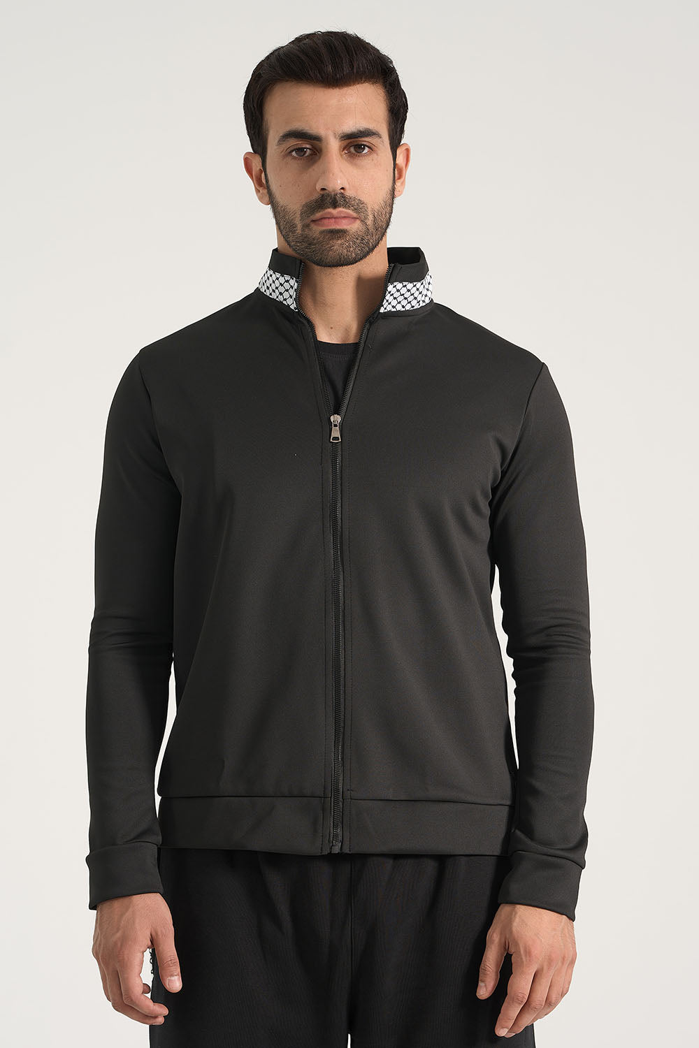 Black or White Zipper Sweatshirt