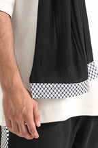 Black or White Skinny Scarf