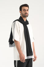 Black or White Skinny Scarf