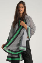 Black or White Skinny Scarf